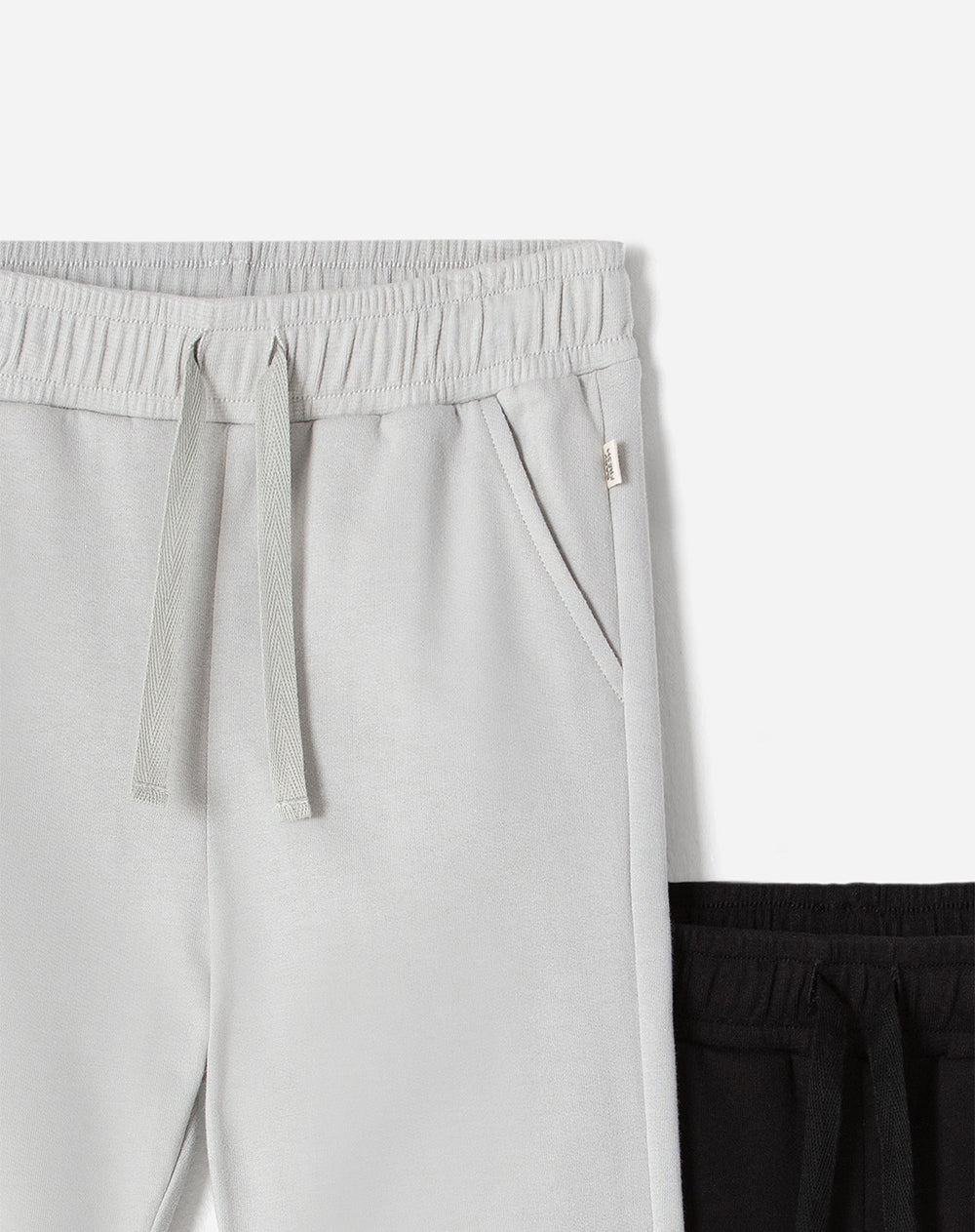 2 joggers regular fit tiro medio surtido