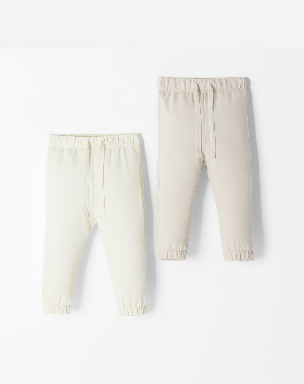 2 joggers regular fit tiro medio surtido