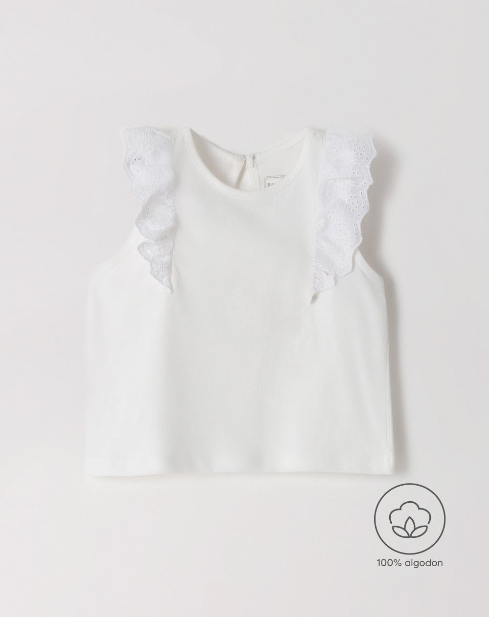 Camiseta manga corta blanca