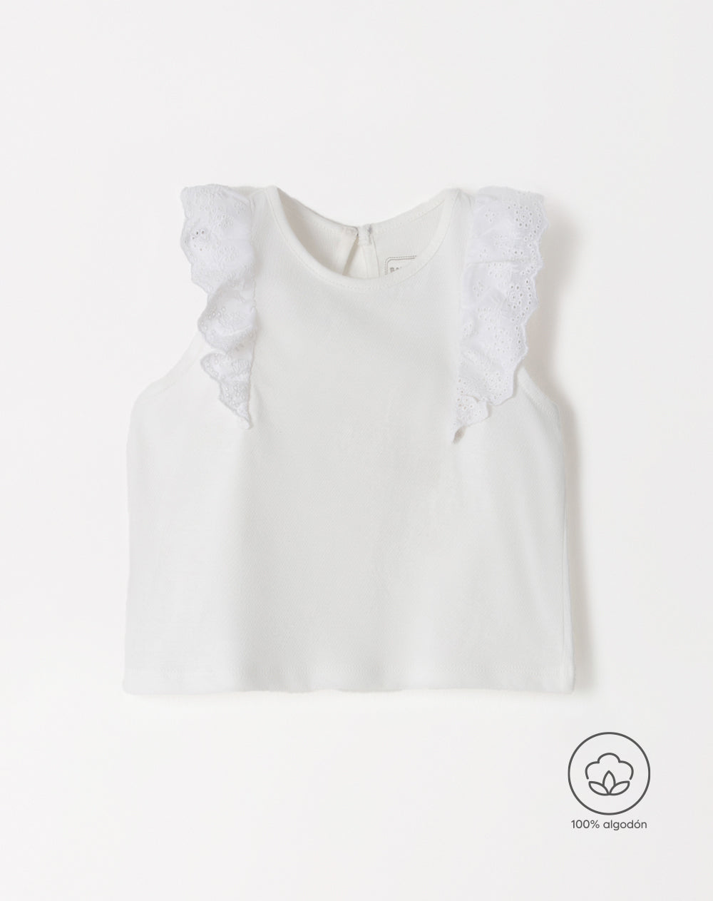 Camiseta manga corta blanca