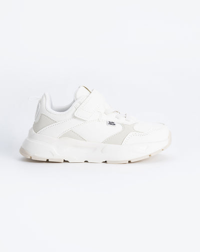 Tenis chunky blancos niña