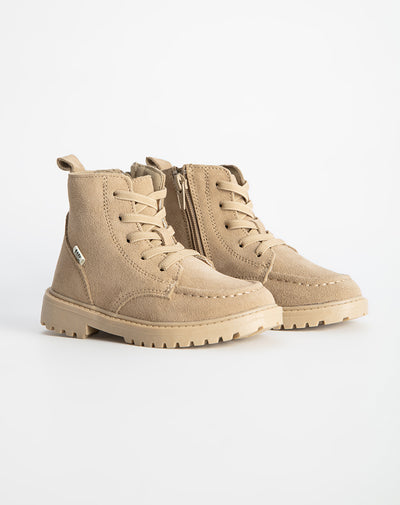 Botas botin cafe