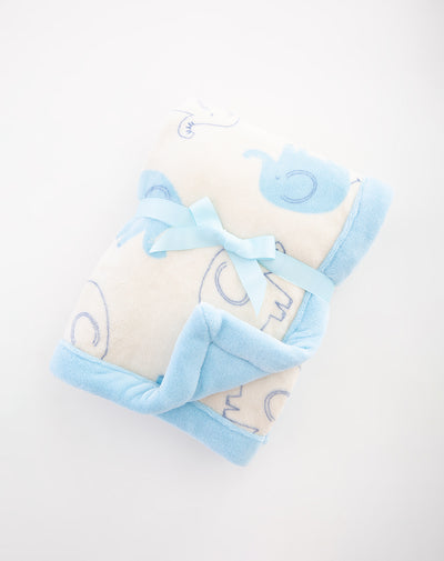Cobija crudo estampado