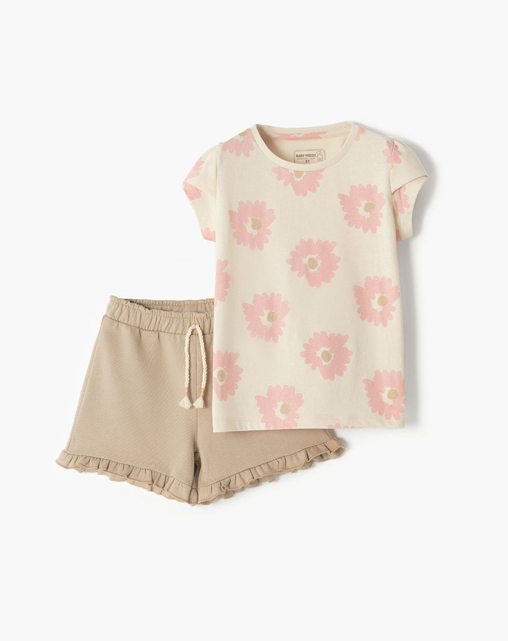 Conjunto niña camiseta + short