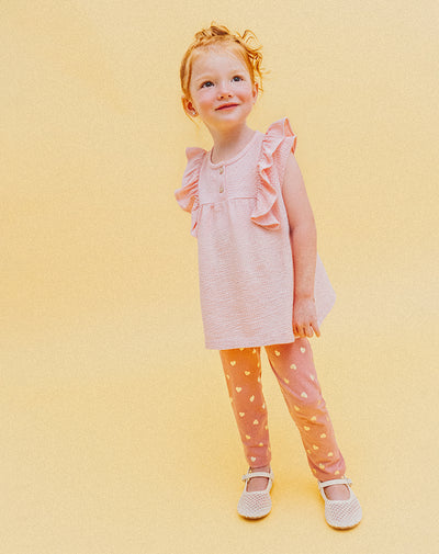 Conjunto camiseta + pantalón niña