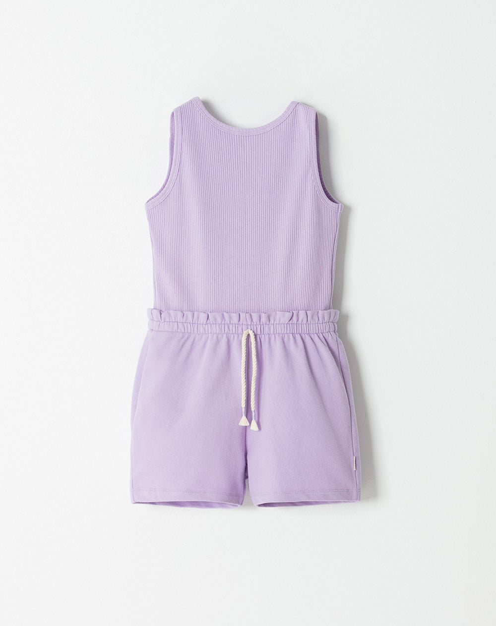 Enterizo regular fit morado