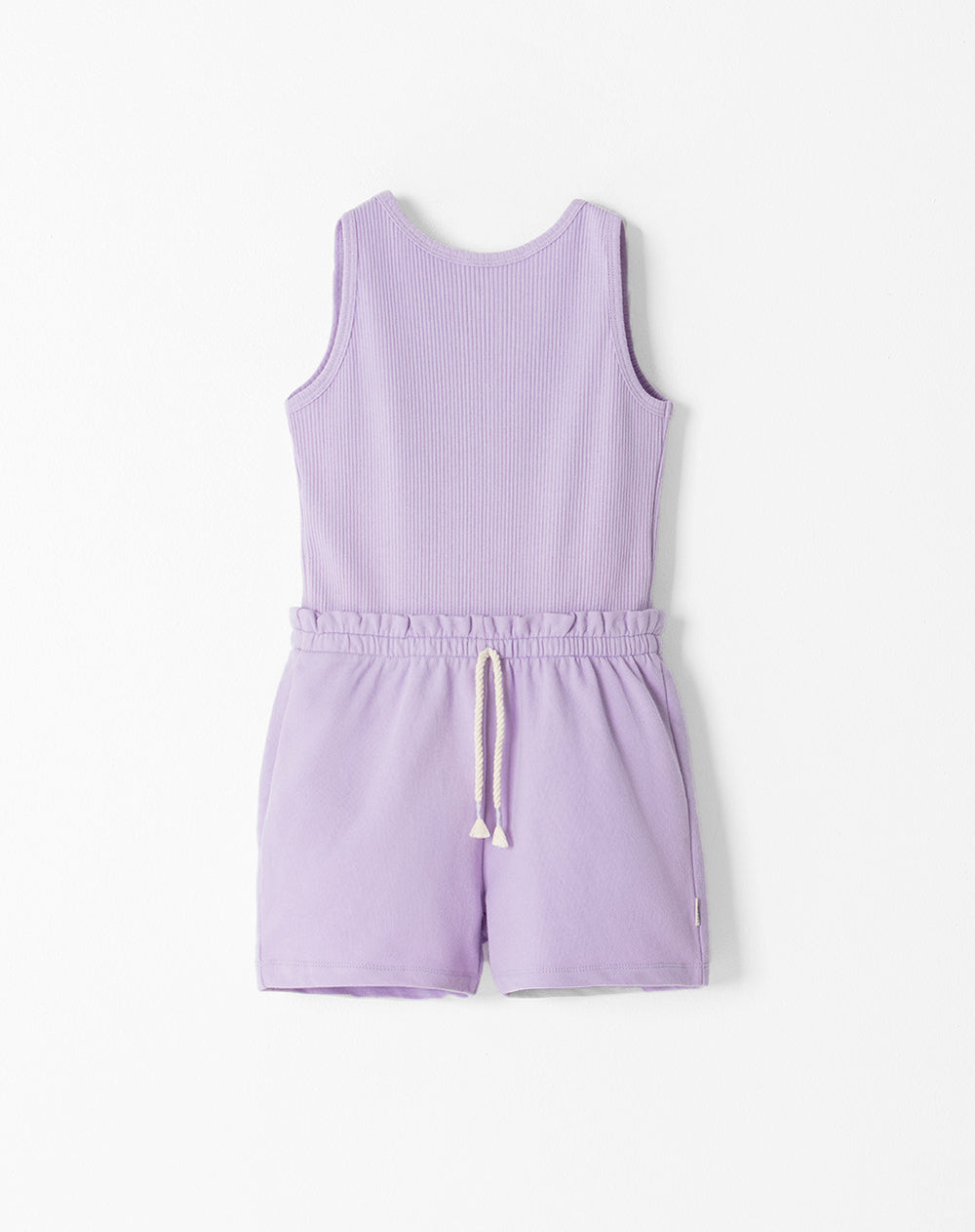 Enterizo regular fit morado