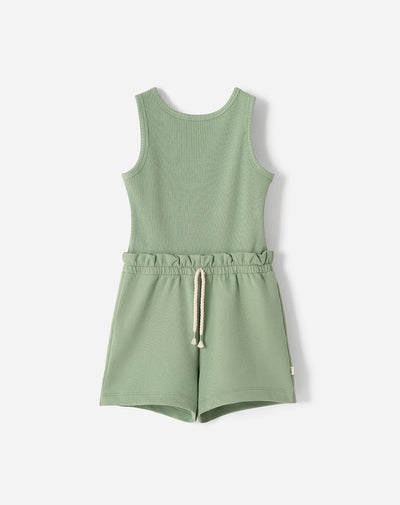 Enterizo regular fit verde