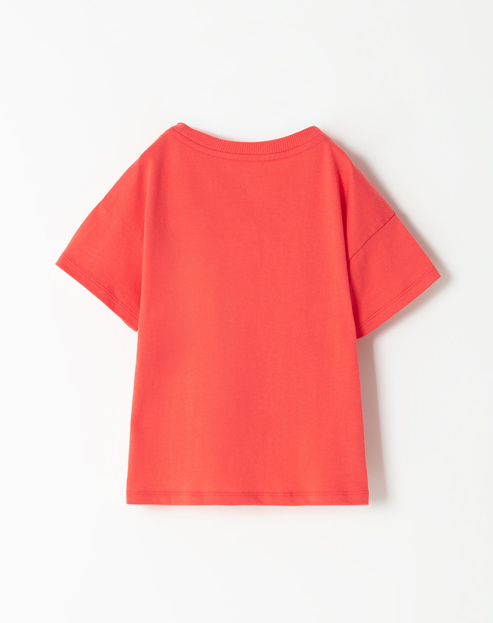 Camiseta de peces roja