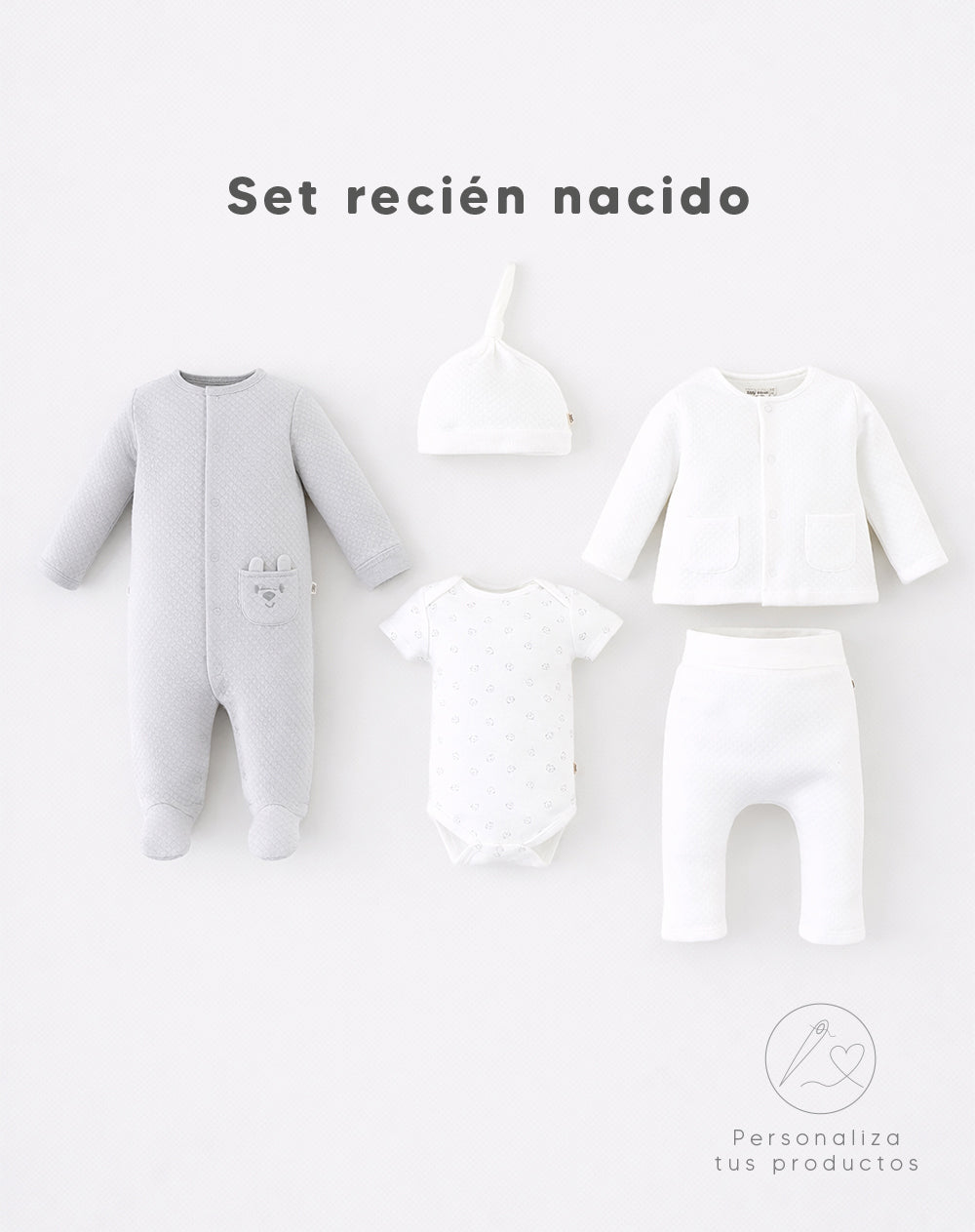 Set recien nacido algodón surtido bebé unisex