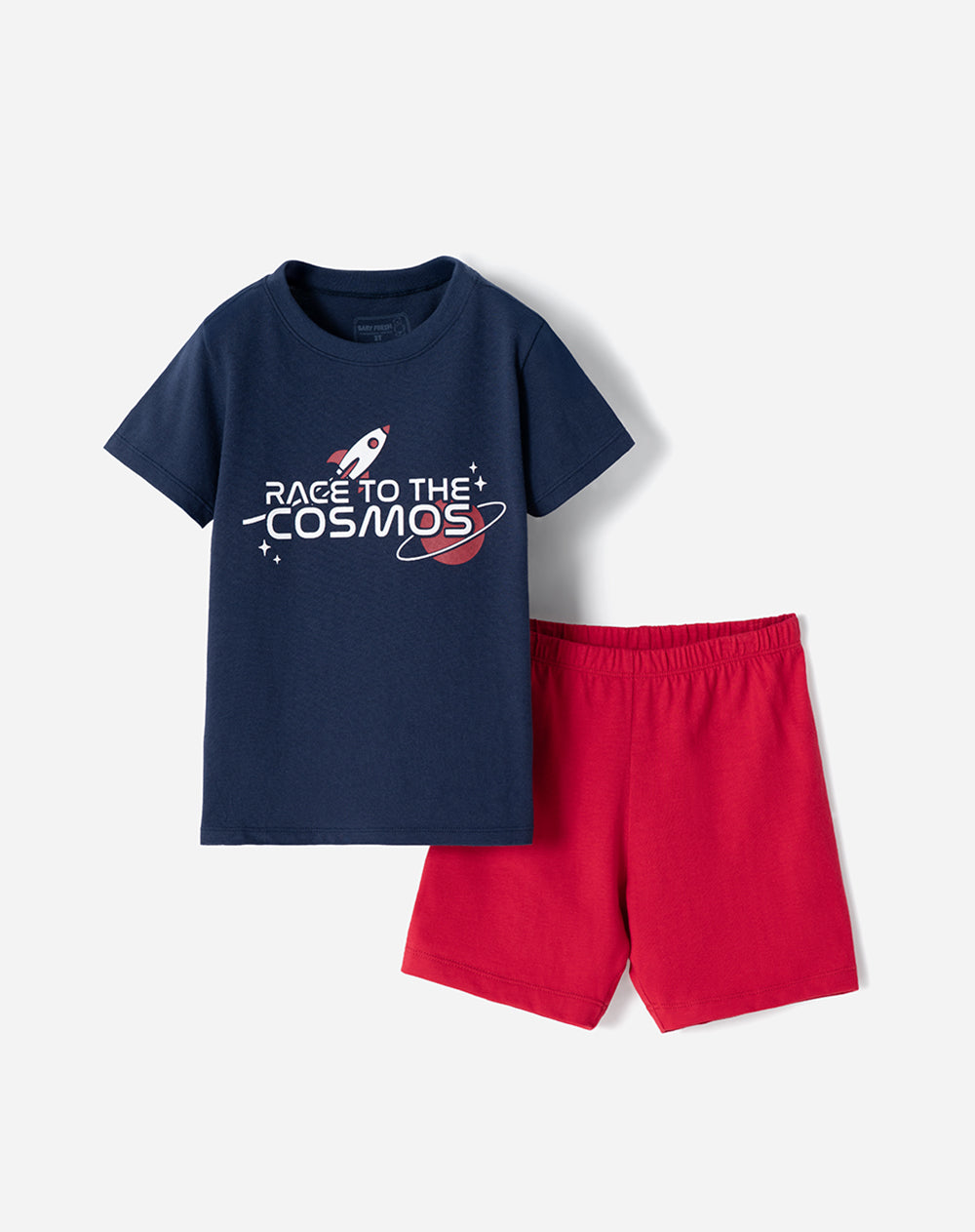 Pijama camiseta + short algodón niño
