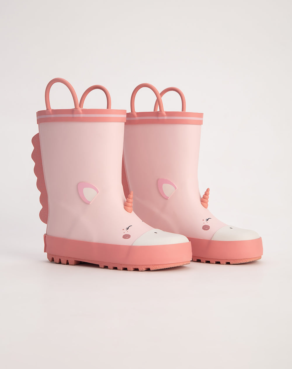 Botas caña baja rosado