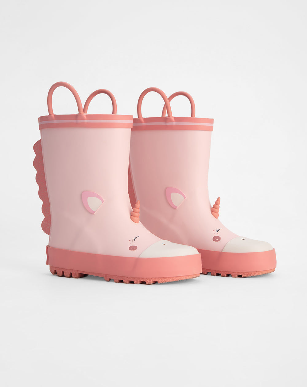 Botas caña baja rosado