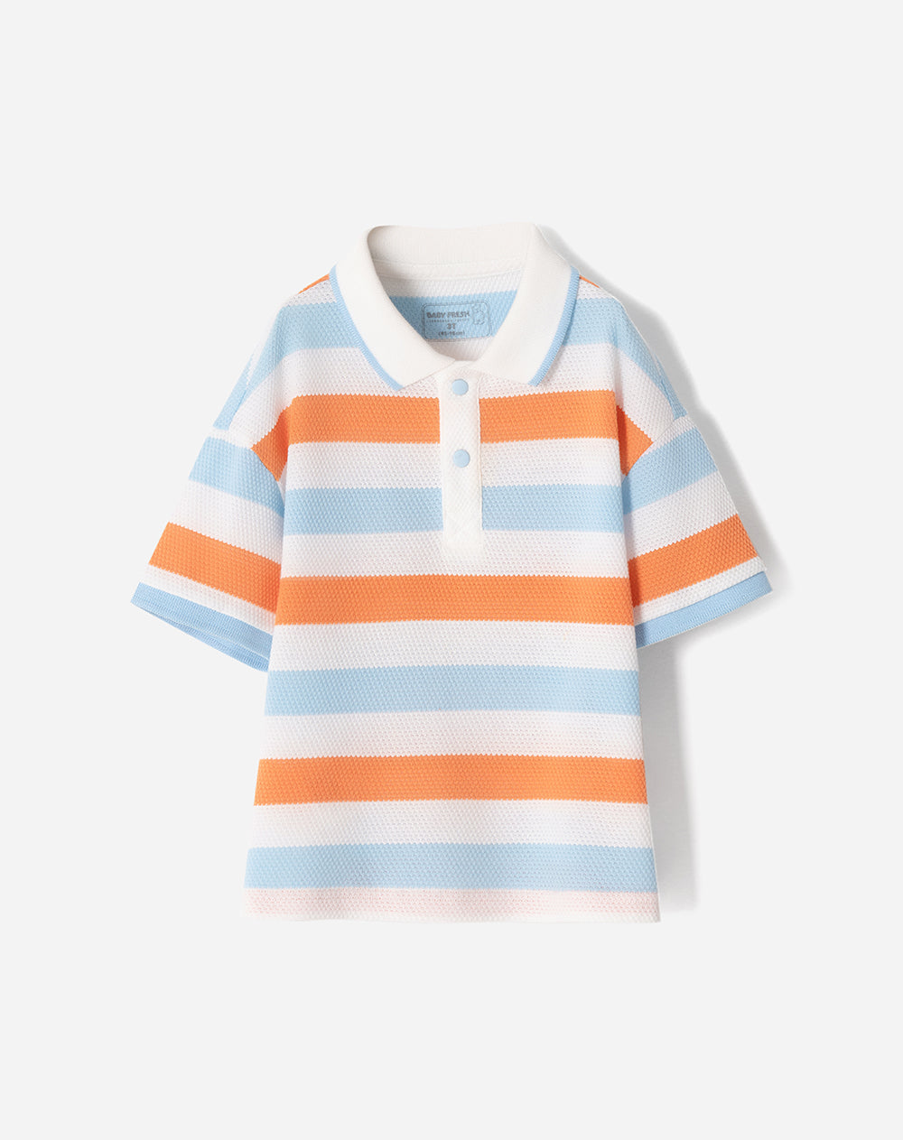 Polo oversize rayas niño