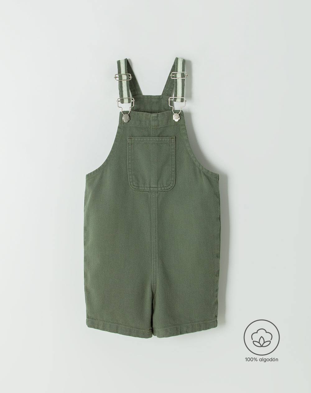 Overol largo verde