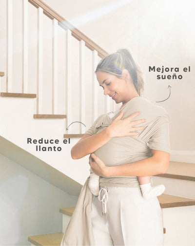 Fular para bebés crudo