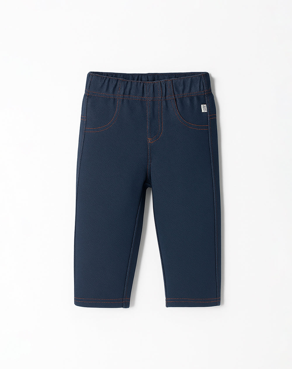 Pantalón tiro medio azul