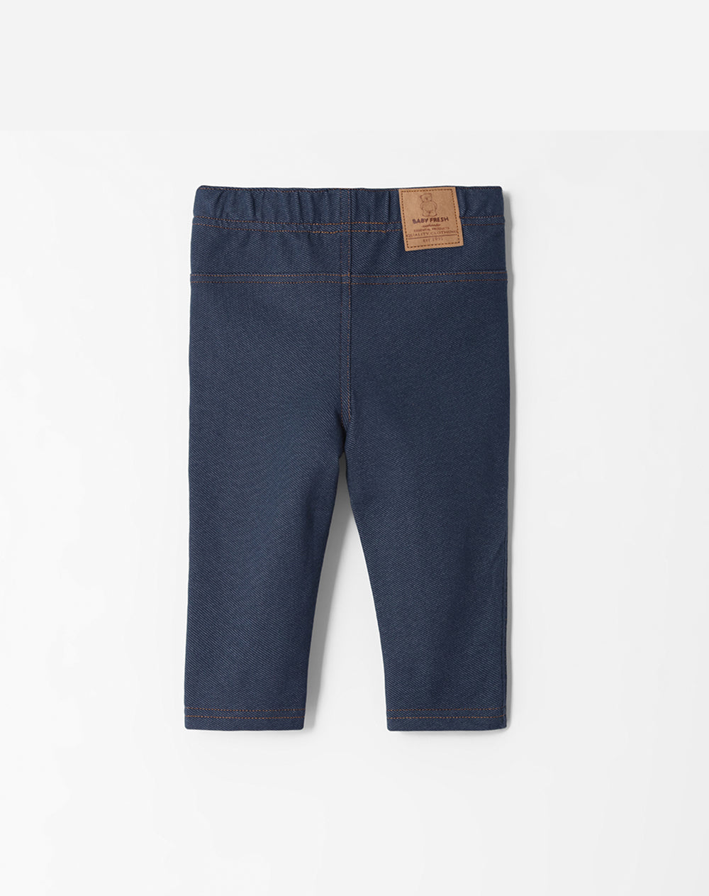 Pantalón tiro medio azul