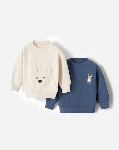 Buzo oversize x2unds surtido bebé niño