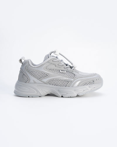 Tenis chunky gris niño
