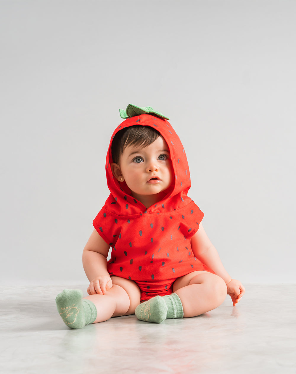 Body cuello redondo rojo