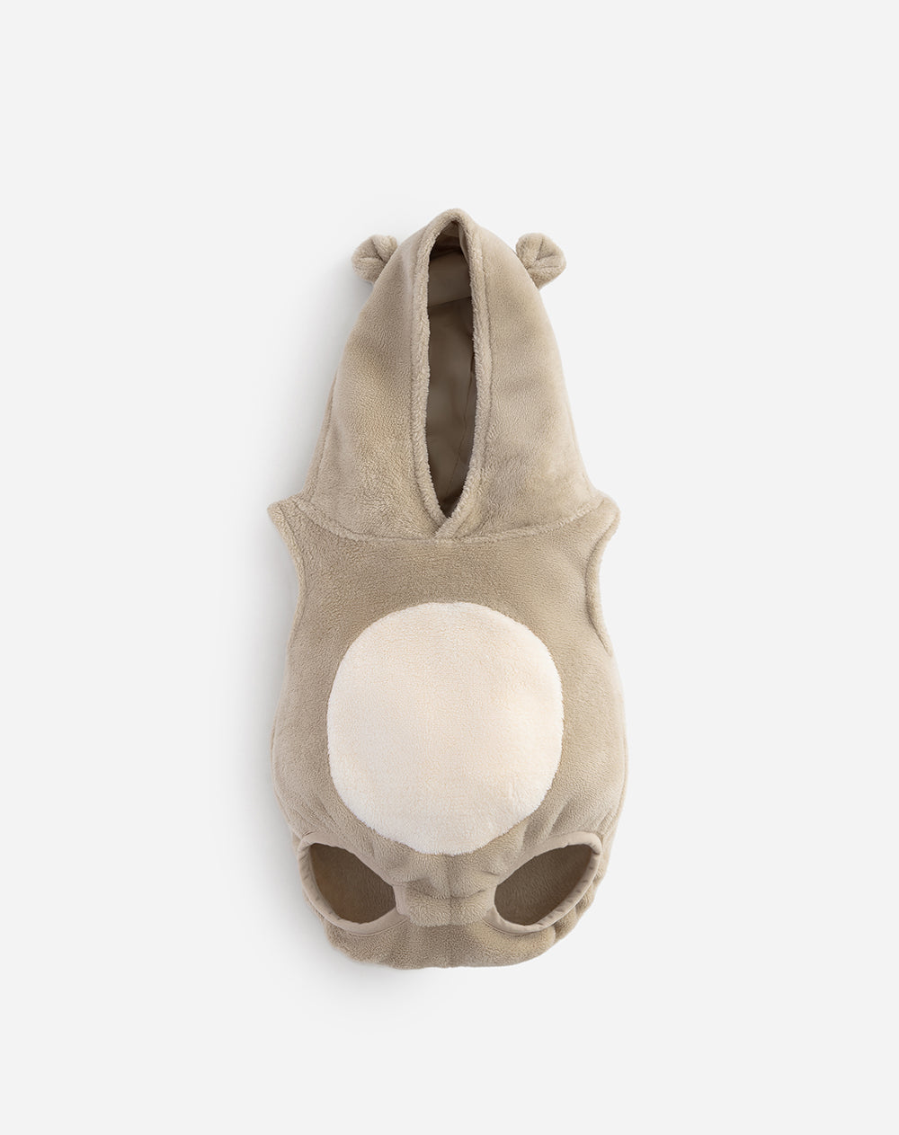 Body cuello redondo beige