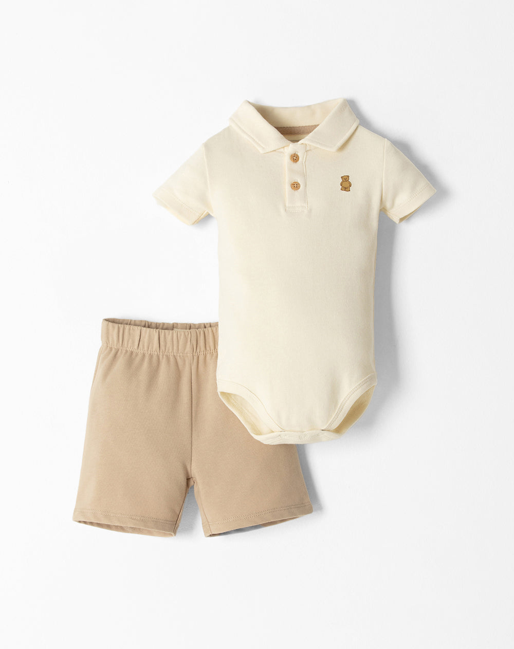 Conjunto bebé niño body + short