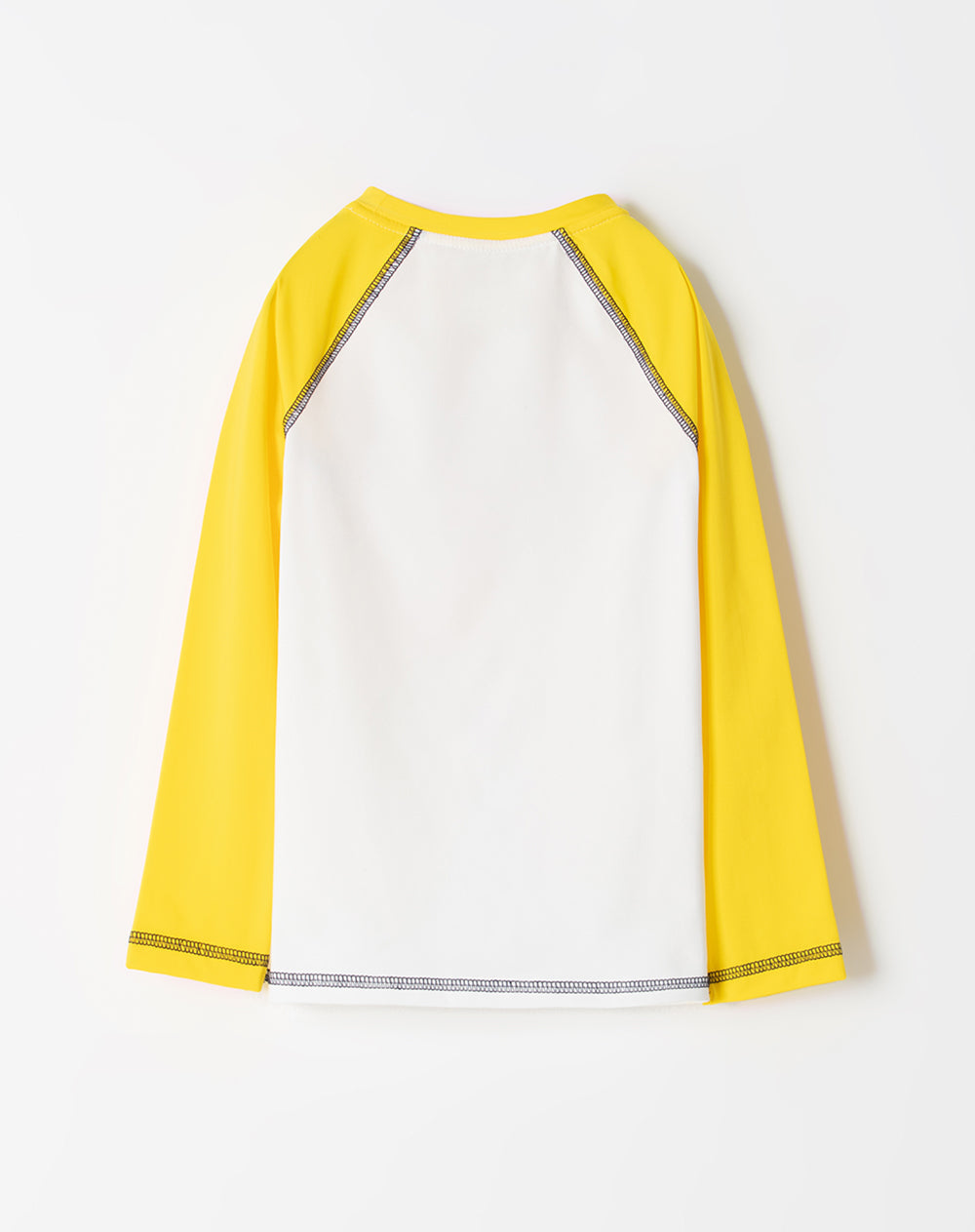 Camiseta fitted fit amarillo bloques