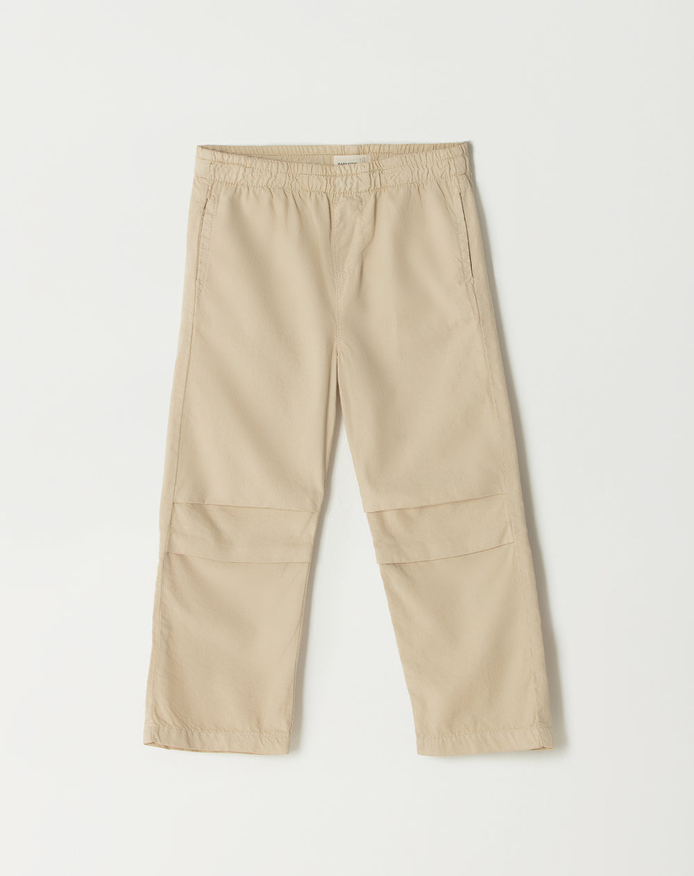 Pantalón regular fit tiro medio en drill arena