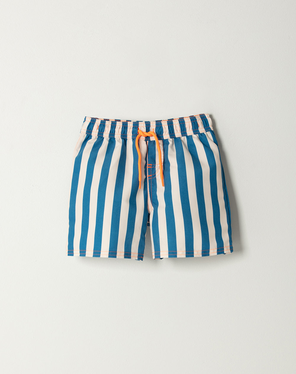 Short pantaloneta azul rayas