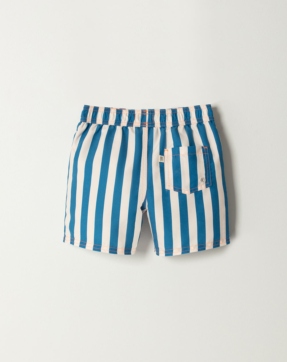 Short pantaloneta azul rayas