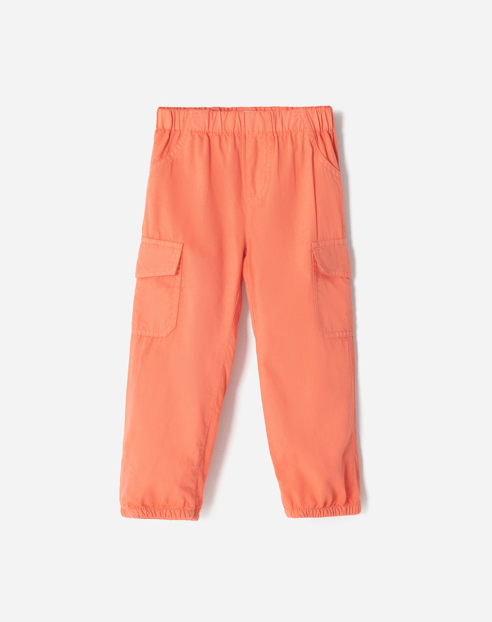 Pantalón cargo algodón coral niña