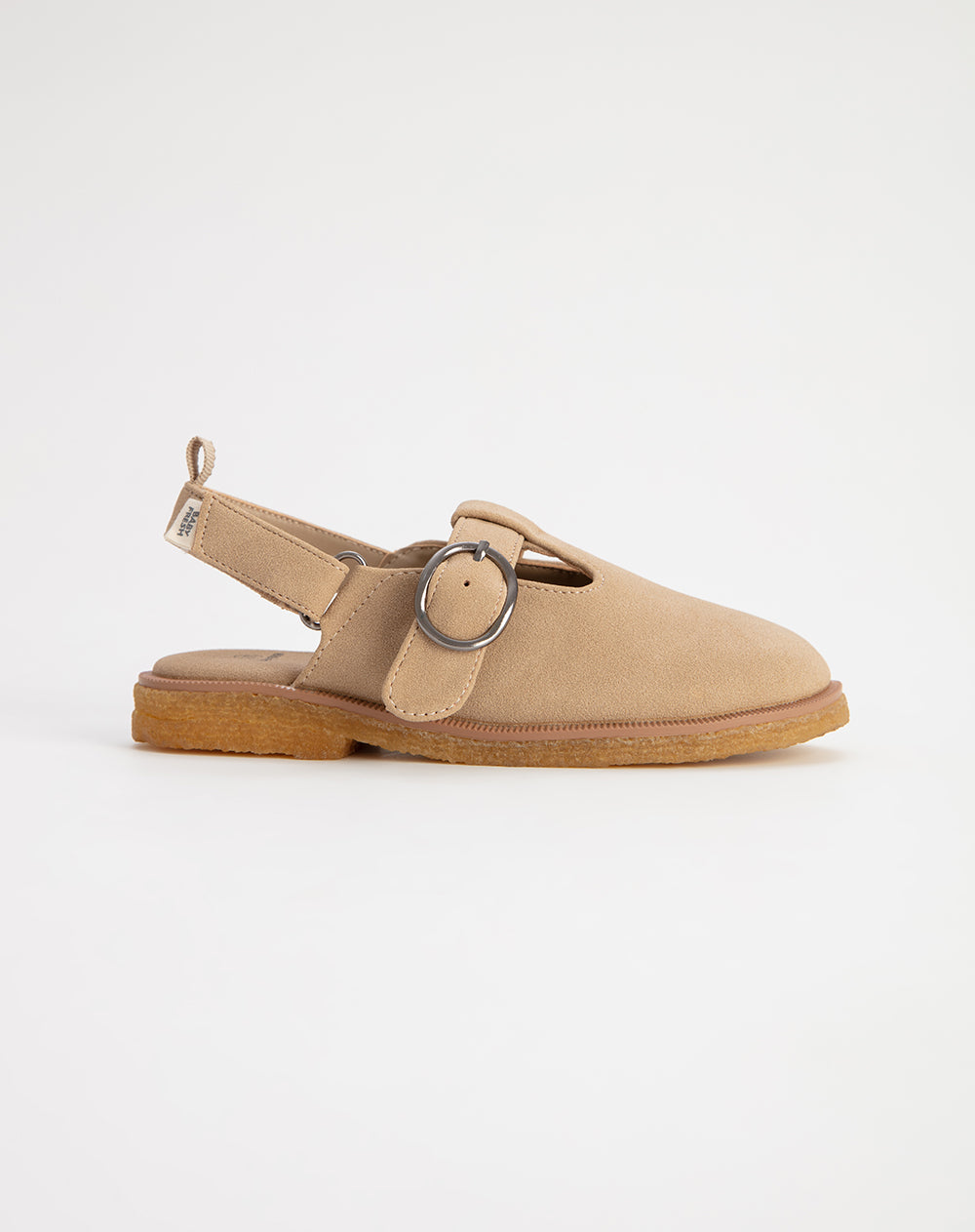 Zapatos pantufla beige