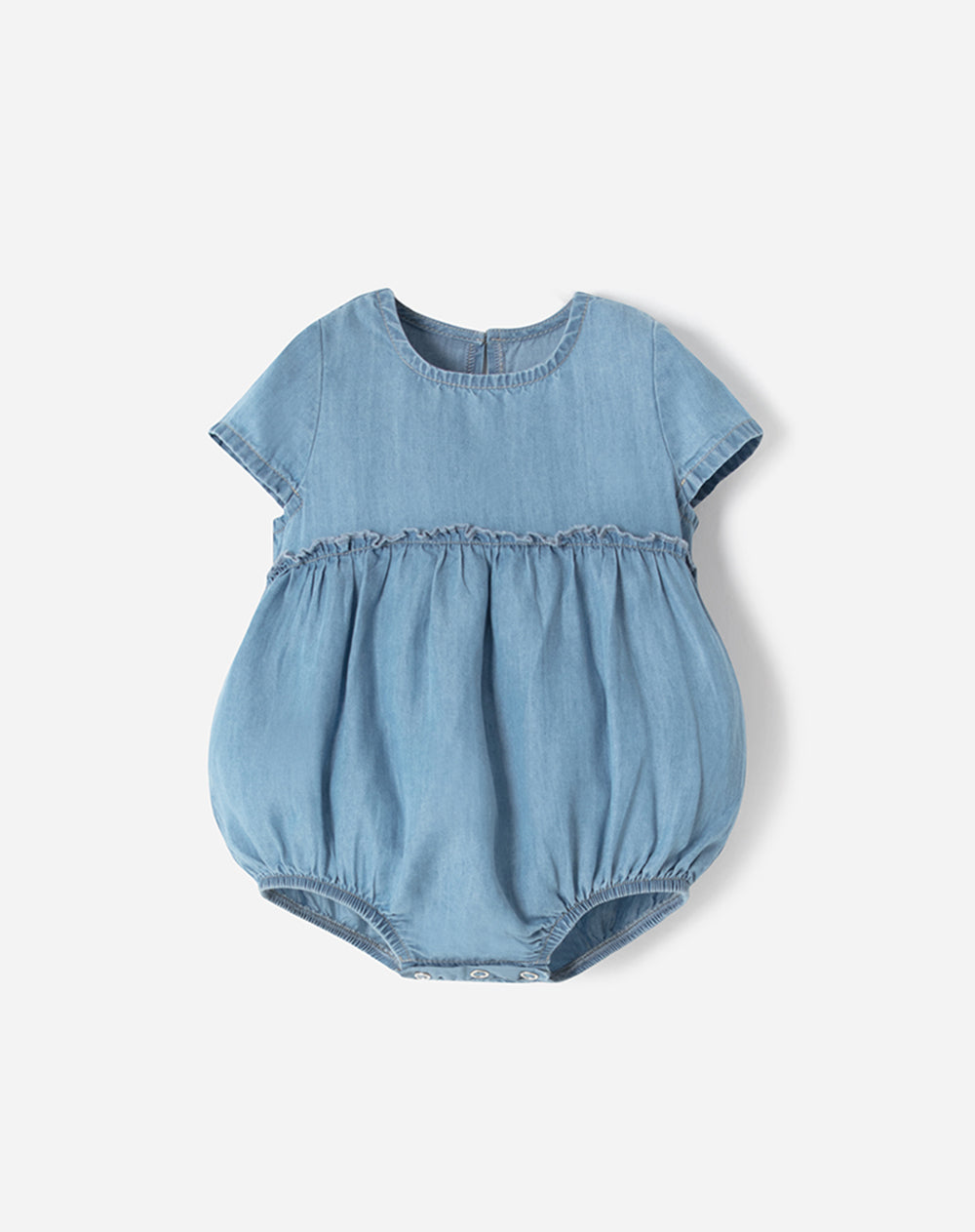 Enterizo regular fit indigo medio