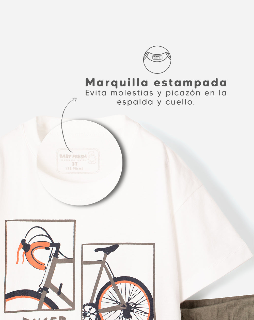 Conjunto camiseta + pantalón algodón surtido niño