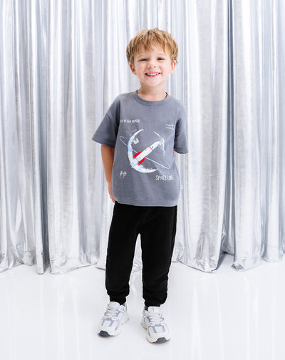 Conjunto camiseta + pantalón algodón niño