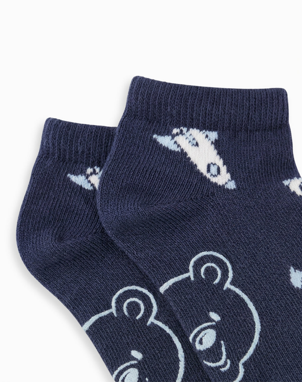 Medias niño  tobilleras pack x6 surtido