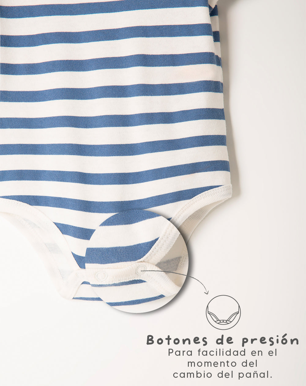 Conjunto body + overol azul