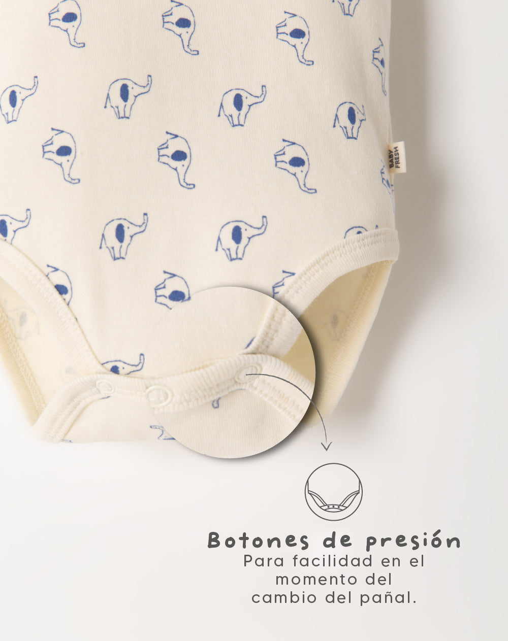 Conjunto body + overol corto azul