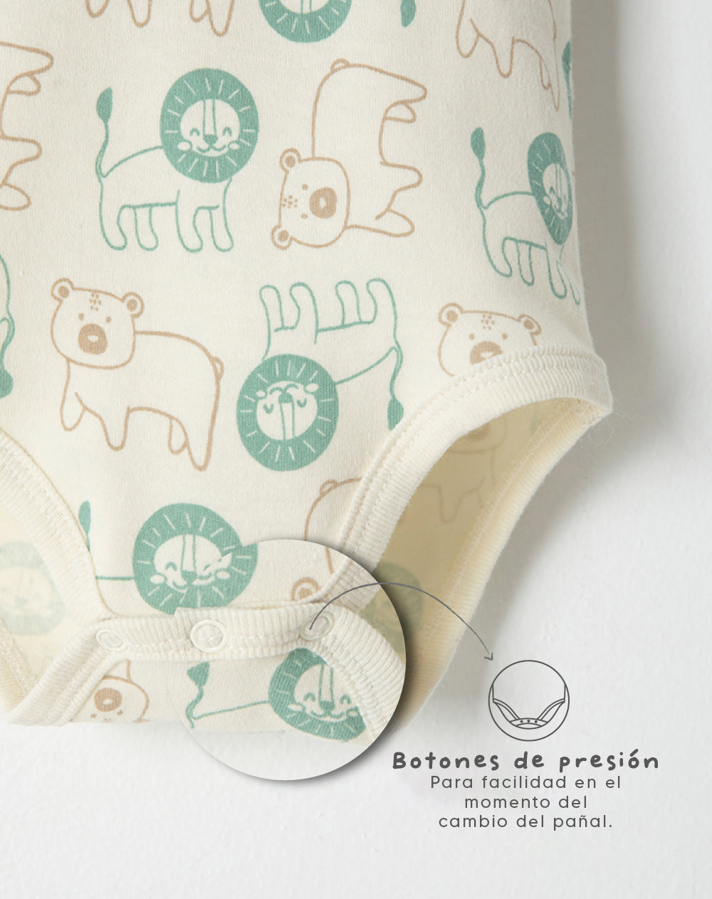 Conjunto body + overol corto verde