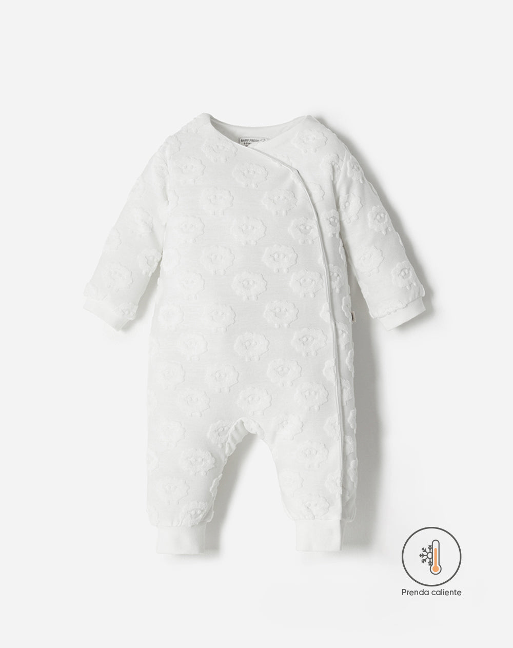 Enterizo regular fit blanco