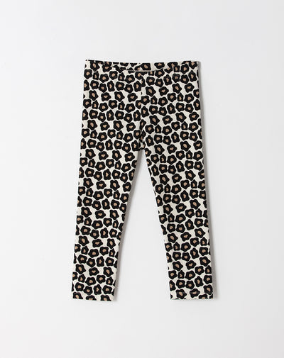 Legging tiro medio estampado niña