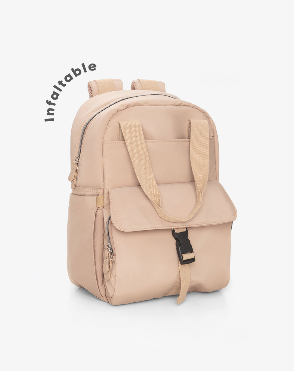 Pañalera beige