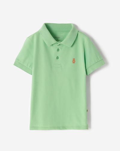 Polo regular fit verde
