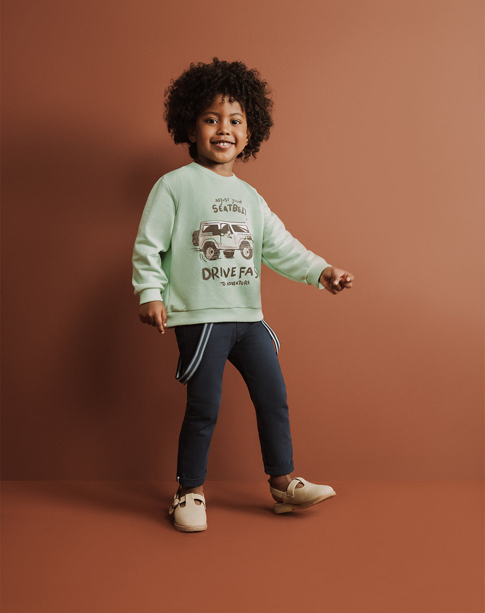 Buzo regular fit verde