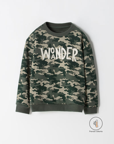 Buzo verde camuflado