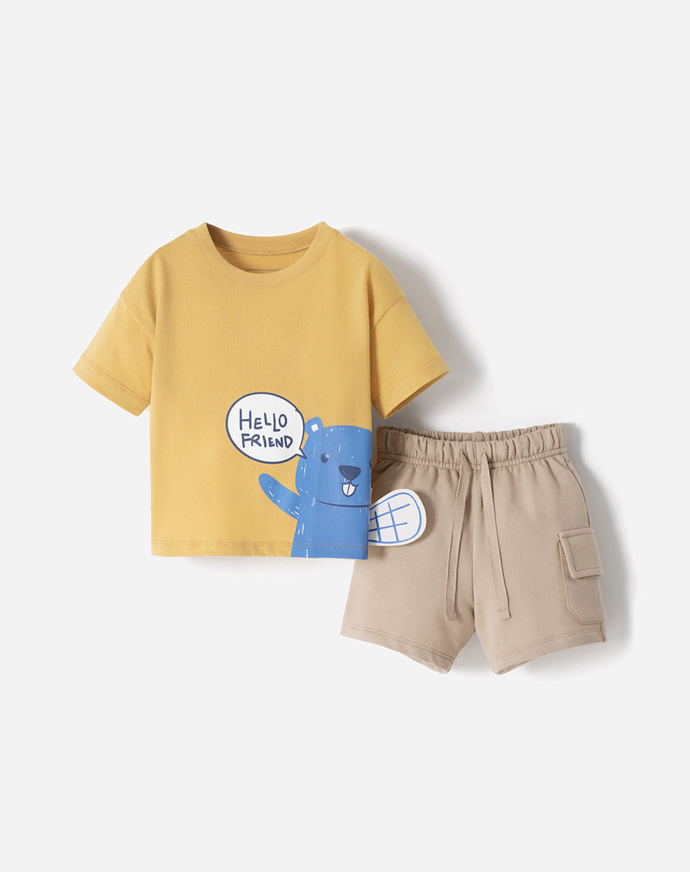 Conjunto camiseta + bermuda surtido niño