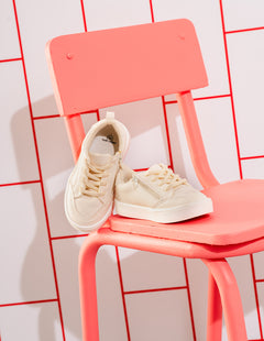 Tenis casuales beige unisex