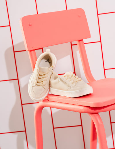 Tenis casuales beige unisex