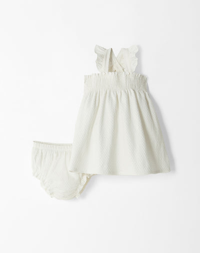 Vestido medio blanco